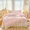 91家纺网 家纺一手货源 找家纺 虹星家纺 2024新款A类全棉夹棉床盖四件套-洛香忆梦 洛香忆梦-樱花粉