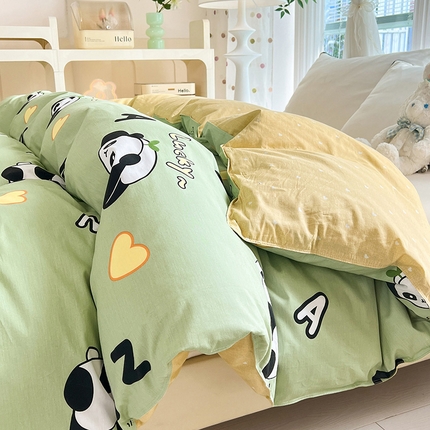 91家纺网 家纺一手货源 找家纺 （总）棉立方家纺 2024年6月新出款式全棉印花四件套单品系列-被套