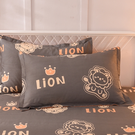 91家纺网 家纺一手货源 找家纺 （总）棉立方家纺 2024新款全棉喷气印花四件套单品系列-枕套