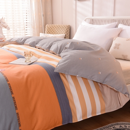 91家纺网 家纺一手货源 找家纺 （总）棉立方家纺 2024新款全棉喷气印花四件套单品系列-被套