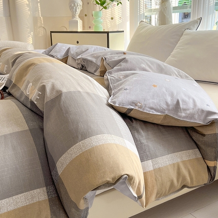 91家纺网 家纺一手货源 找家纺 （总）棉立方家纺 2024新款全棉喷气印花四件套单品系列-被套