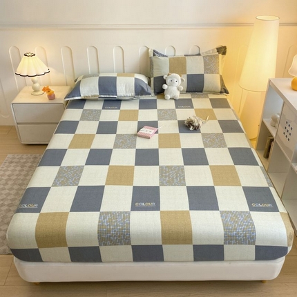 91家纺网 家纺一手货源 找家纺 （总）棉立方家纺 2024新款A类加厚生态磨毛单床笠