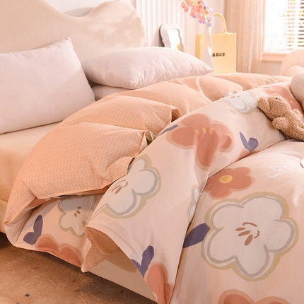 91家纺网 家纺一手货源 找家纺 （总）棉立方家纺 2024年6月新出款式全棉印花四件套单品系列-被套