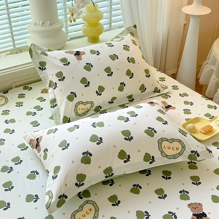 91家纺网 家纺一手货源 找家纺 （总）棉立方家纺 2024年6月新出款式全棉印花四件套单品系列-枕套