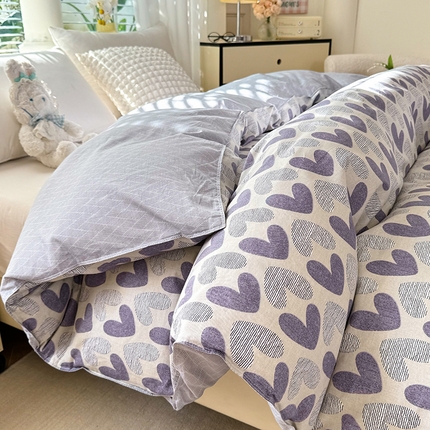 91家纺网 家纺一手货源 找家纺 （总）棉立方家纺 2024年6月新出款式全棉印花四件套单品系列-被套