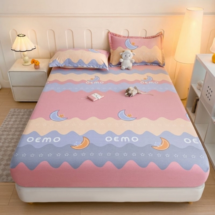 91家纺网 家纺一手货源 找家纺 （总）棉立方家纺 2024新款A类加厚生态磨毛单床笠