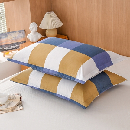 91家纺网 家纺一手货源 找家纺 （总）茗婷家纺 2025新款供跨境外贸亚马逊纯色防水枕套外贸尺寸