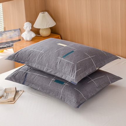 91家纺网 家纺一手货源 找家纺 （总）茗婷家纺 2025新款供跨境外贸亚马逊纯色防水枕套外贸尺寸