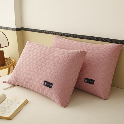 91家纺网 家纺一手货源 找家纺 （总）织布人 2024新款枕芯A类华夫格美眠枕头高回弹不变形护颈助眠羽丝绒枕芯