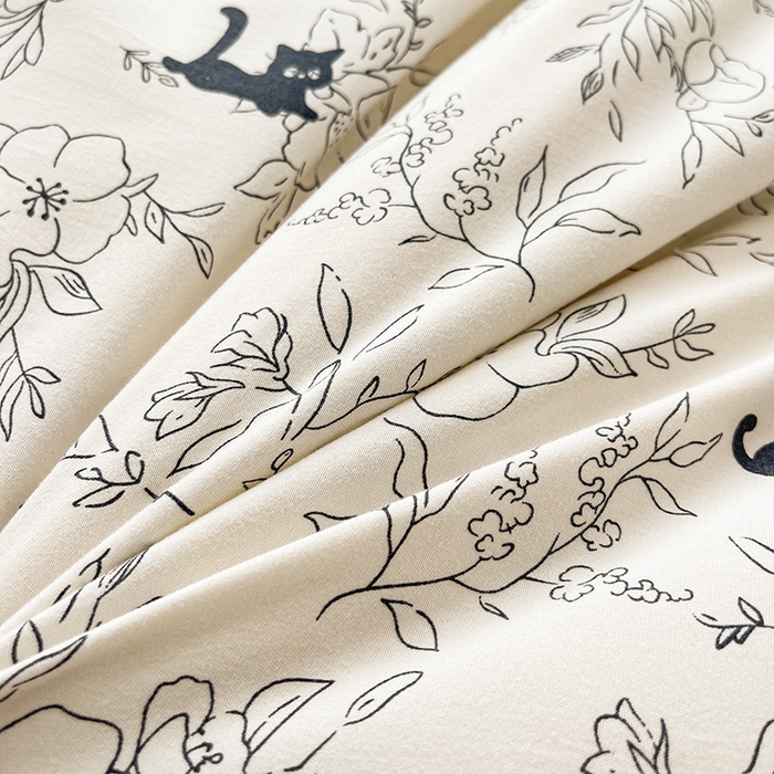 91家纺网 家纺一手货源 找家纺 博弈家纺 2024新款豆豆绒双面大豆被 喵呜精灵