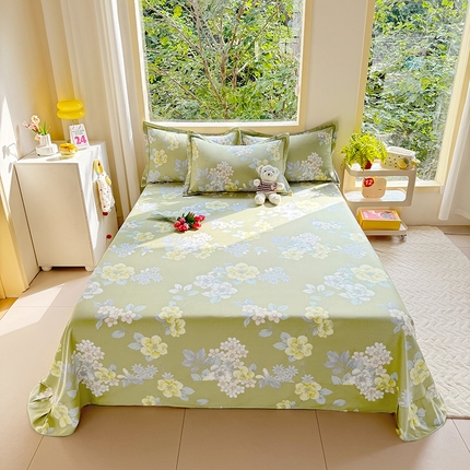 91家纺网 家纺一手货源 找家纺 （总）家贝爱 2024新款JBA加厚圆角纯棉磨毛床单