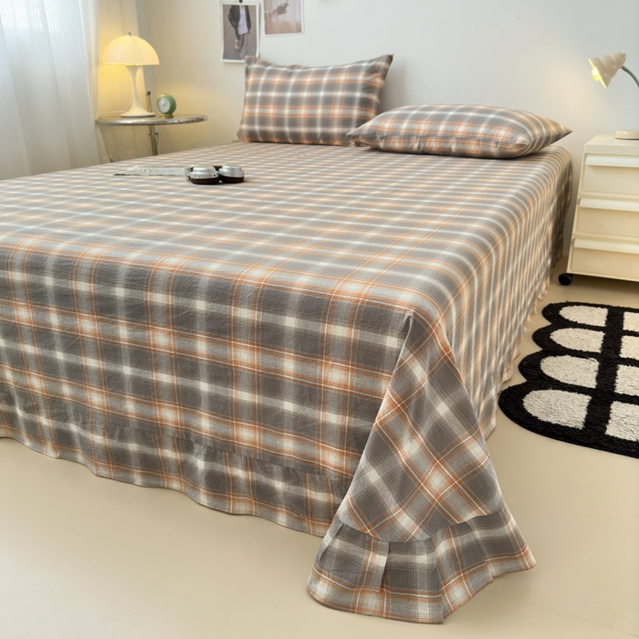 91家纺网 家纺一手货源 找家纺 （总）清雅福 2024新款全棉A类水洗棉单品被套