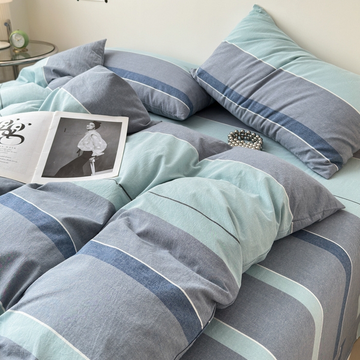 91家纺网 家纺一手货源 找家纺 清雅福 2025新款全棉A类水洗棉单枕套 米亚