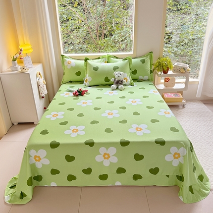 91家纺网 家纺一手货源 找家纺 （总）家贝爱 2024新款JBA加厚圆角纯棉磨毛床单