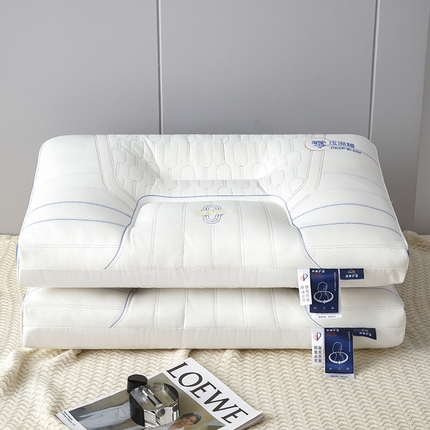 91家纺网 家纺一手货源 找家纺 （总）织布人 2024新款枕芯透气乳胶零压深睡舱枕头成人护颈椎助睡眠专用枕芯