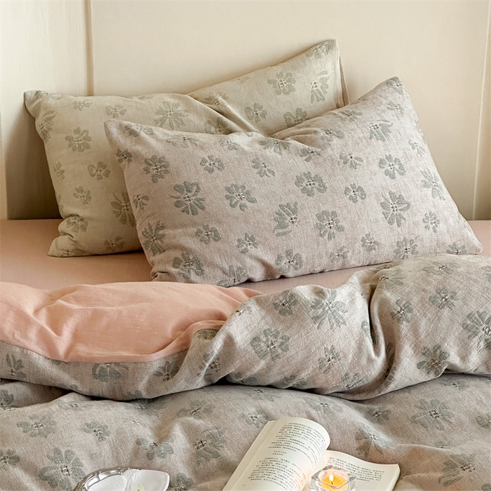 91家纺网 家纺一手货源 找家纺 （总）云上 2024新款卡丽兰色织大提花四件套