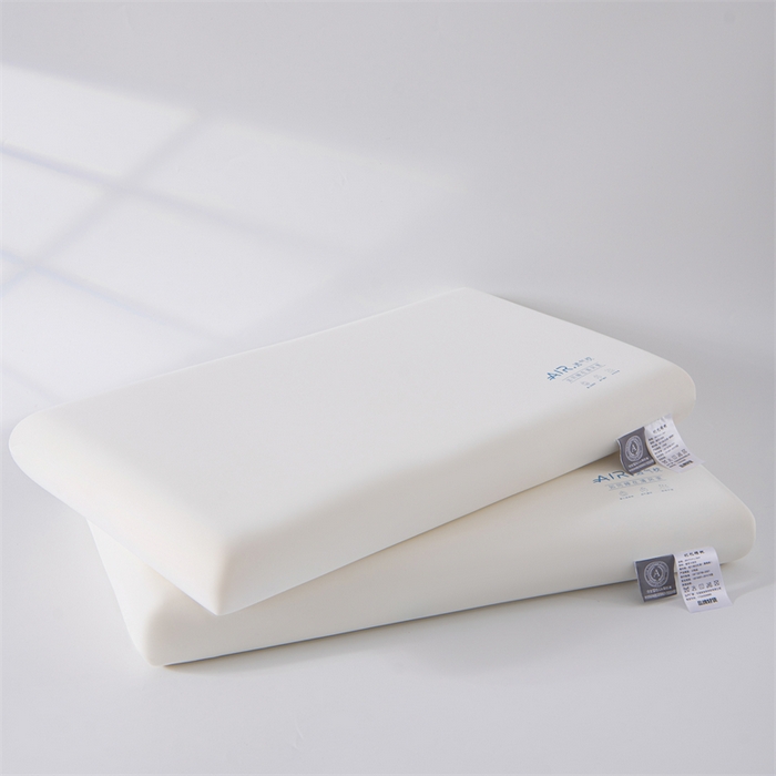 91家纺网 家纺一手货源 找家纺 织布人 2024新款记忆枕A类牛奶丝AIR透气零压慢回弹记忆枕头枕芯 AIR透气记忆枕-白色42*70cm/一对