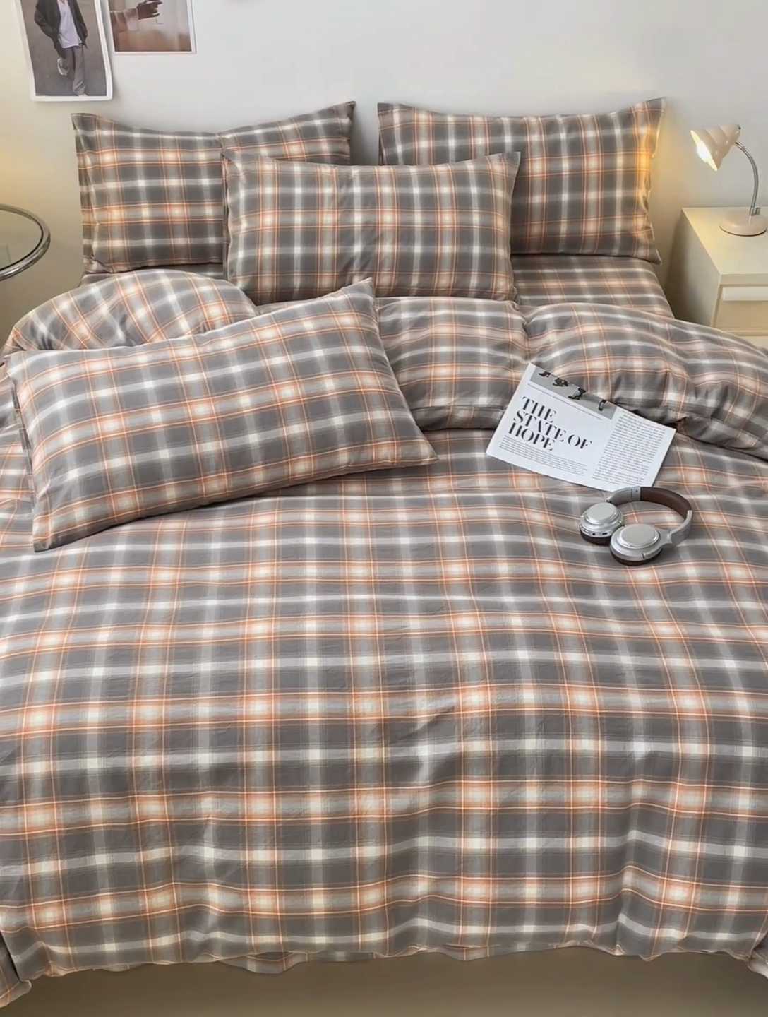 91家纺网 家纺一手货源 找家纺 （总）清雅福 2024新款全棉A类水洗棉四件套单被套