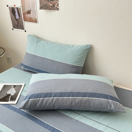 清雅福 2025新款全棉A类水洗棉单枕套 米亚