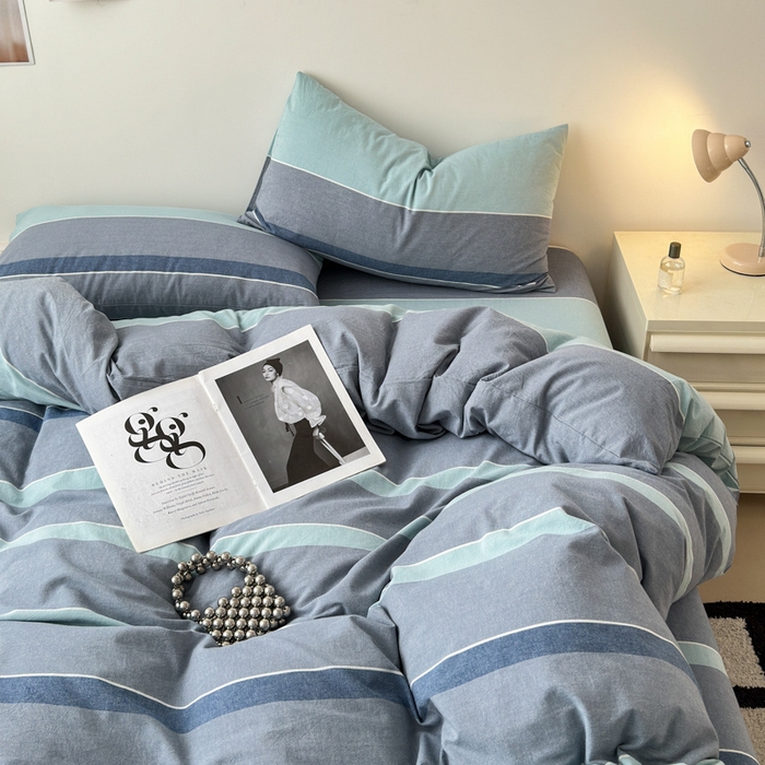 91家纺网 家纺一手货源 找家纺 清雅福 2025新款全棉A类水洗棉单枕套 米亚