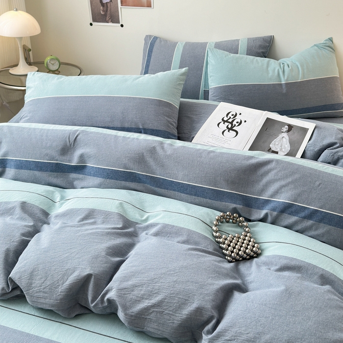 91家纺网 家纺一手货源 找家纺 清雅福 2025新款全棉A类水洗棉单枕套 米亚