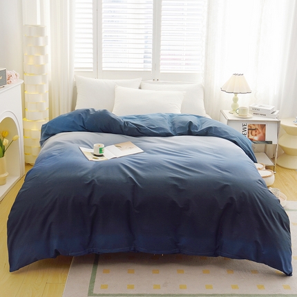 91家纺网 家纺一手货源 找家纺 启优 2024新款1370全棉被套 秘境黑