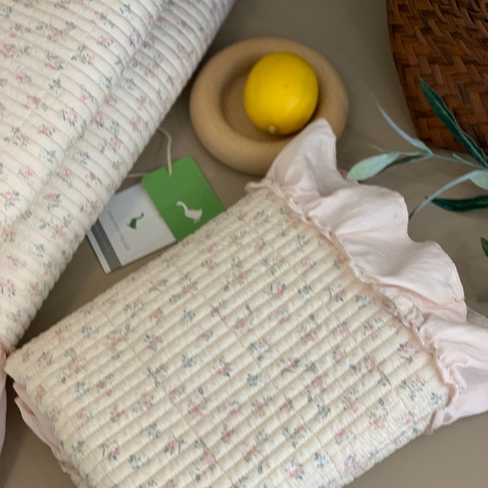 91家纺网 家纺一手货源 找家纺 汇庭 2024新款-天丝棉印花床盖三件套系列 芙蕾庄园