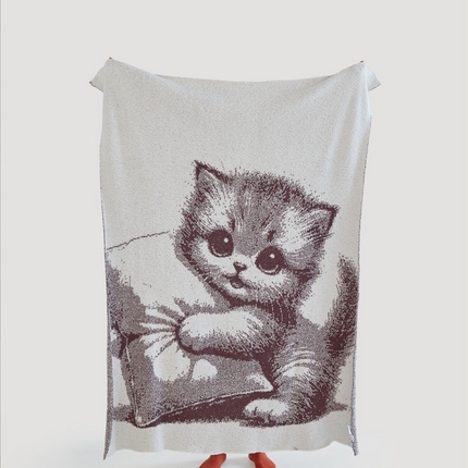 暖绵绵 2025新款半边绒毛毯-维奥 维奥-曼紫