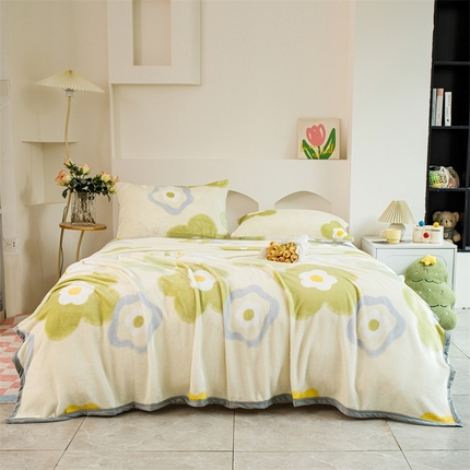 91家纺网 家纺一手货源 找家纺 （总）梵心 2025新款云貂绒毛毯法兰绒毛毯牛奶绒毛毯爆款盖毯直播跨境专供-可定制克重 