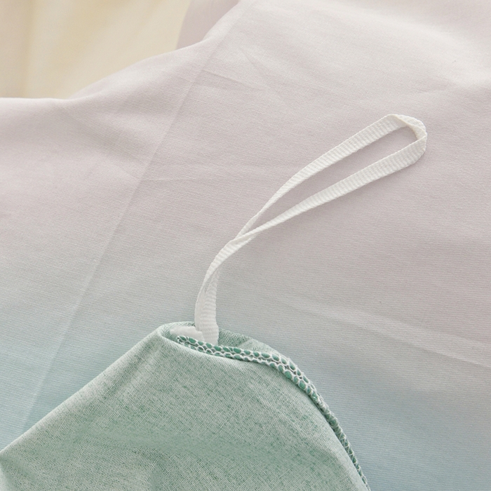 91家纺网 家纺一手货源 找家纺 启优 2024新款1370全棉被套 秘境绿