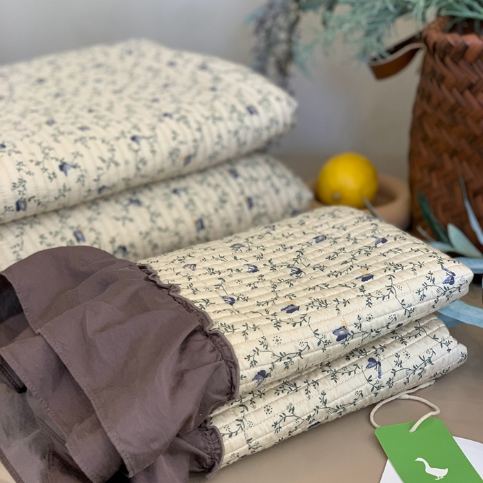 91家纺网 家纺一手货源 找家纺 汇庭 2024新款-天丝棉印花床盖三件套系列 斯嘉庄园