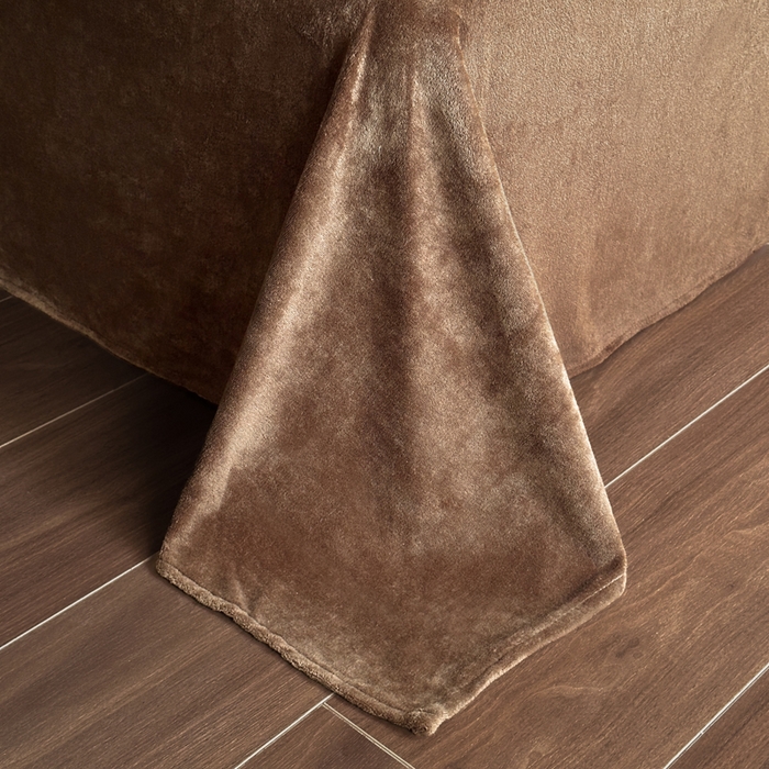 91家纺网 家纺一手货源 找家纺 （总）丝印良品 2024秋冬新款丹麦绒宽边牛奶绒四件套