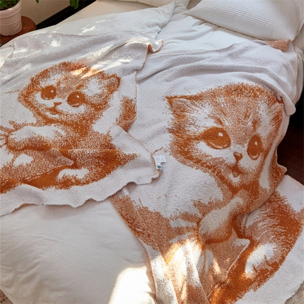 91家纺网 家纺一手货源 找家纺 暖绵绵 2025新款半边绒毛毯-维奥 维奥-姜黄