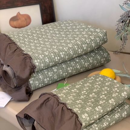 汇庭 2024新款-天丝棉印花床盖三件套系列 苏美尔庄园