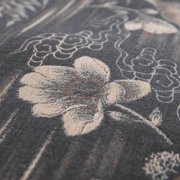 91家纺网 家纺一手货源 找家纺 鲁爱 2025新款全棉色织双层纱纽扣款四件套 木兰辞