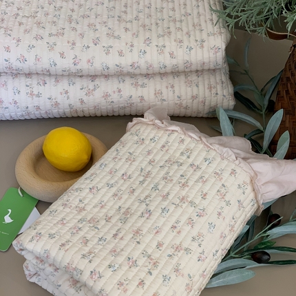 汇庭 2024新款-天丝棉印花床盖三件套系列 芙蕾庄园
