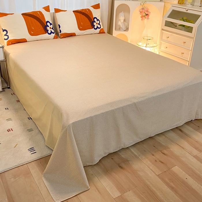 91家纺网 家纺一手货源 找家纺 （总）玉元坊 2025年新款13372 40支180*230*250cm全棉纯棉直角床单