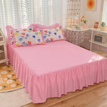 91家纺网 家纺一手货源 找家纺 （总）玉元坊 2025年新款13372 40支1.2m1.5米1.8*2全棉纯棉床裙