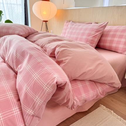 91家纺网 家纺一手货源 找家纺 （总）美梦莱 2024新款全棉水洗棉四件套