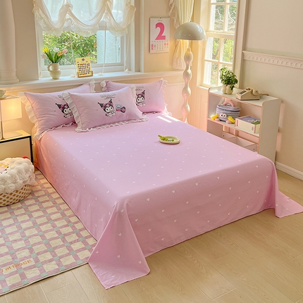 91家纺网 家纺一手货源 找家纺 （总）玉元坊 2025年新款13372 40支180*230*250cm全棉纯棉直角床单