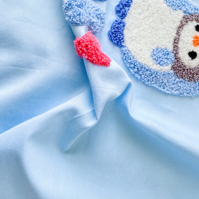 91家纺网 家纺一手货源 找家纺 （总）美梦莱 2024新款小清新全棉ins风毛巾绣四件套（支持一件代发）