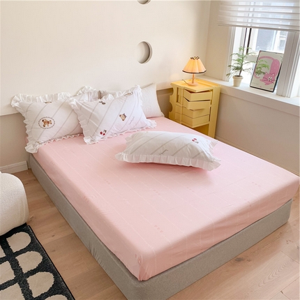 91家纺网 家纺一手货源 找家纺 （总）玉元坊 2025年新款13372 40支1.2m1.5米1.8*2全棉纯棉床笠