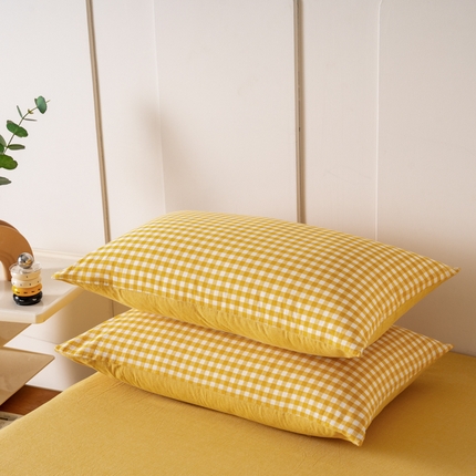 91家纺网 家纺一手货源 找家纺 （总）美梦莱 2023新款全棉水洗棉单枕套（支持一件代发）