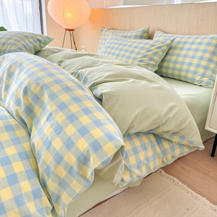 91家纺网 家纺一手货源 找家纺 （总）美梦莱 2024新款全棉水洗棉四件套