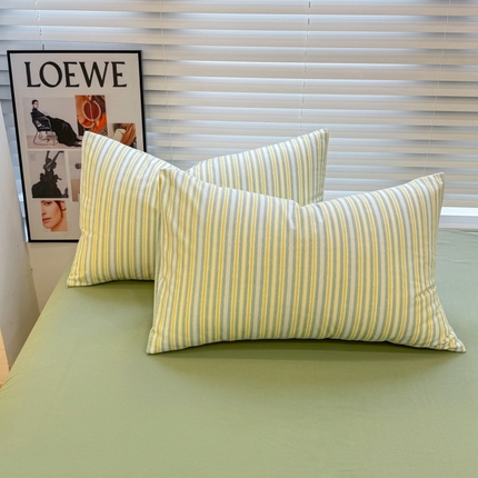 91家纺网 家纺一手货源 找家纺 （总）美梦莱 2024新款无印系列秋冬A类100%全棉加厚磨毛单枕套