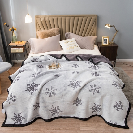 91家纺网 家纺一手货源 找家纺 （总）美梦莱 2022新款法莱绒羊羔绒剪花复合毛毯毯子盖毯（支持一件代发）