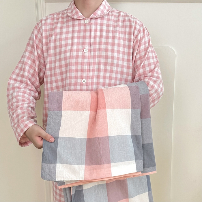 91家纺网 家纺一手货源 找家纺 （总）美梦莱 2024新款A类全棉无印风水洗棉宿舍单被套