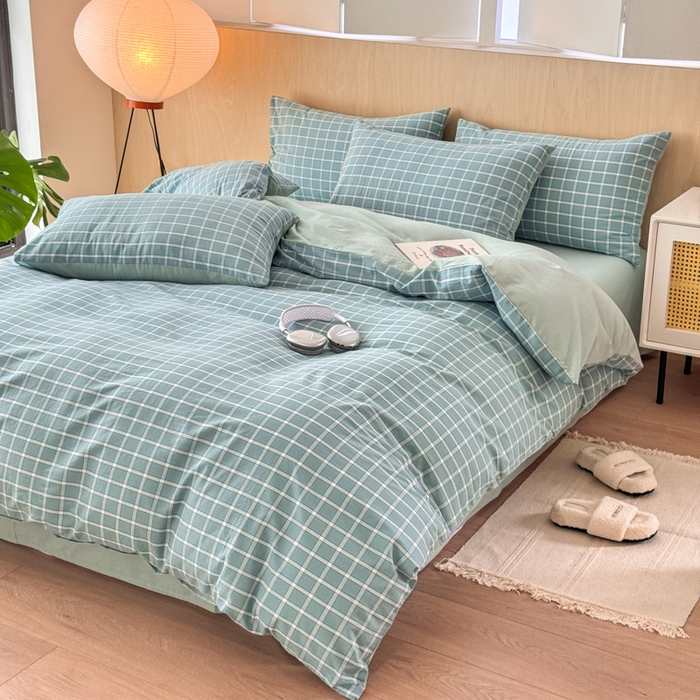 91家纺网 家纺一手货源 找家纺 （总）美梦莱 2024新款全棉水洗棉单品被套