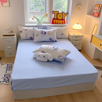 91家纺网 家纺一手货源 找家纺 （总）玉元坊 2025年新款13372 40支1.2m1.5米1.8*2全棉纯棉床笠