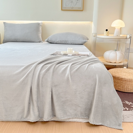 91家纺网 家纺一手货源 找家纺 （总）美梦莱 2024新款保暖高克重牛奶绒床品单品系列-单床单（支持一件代发）